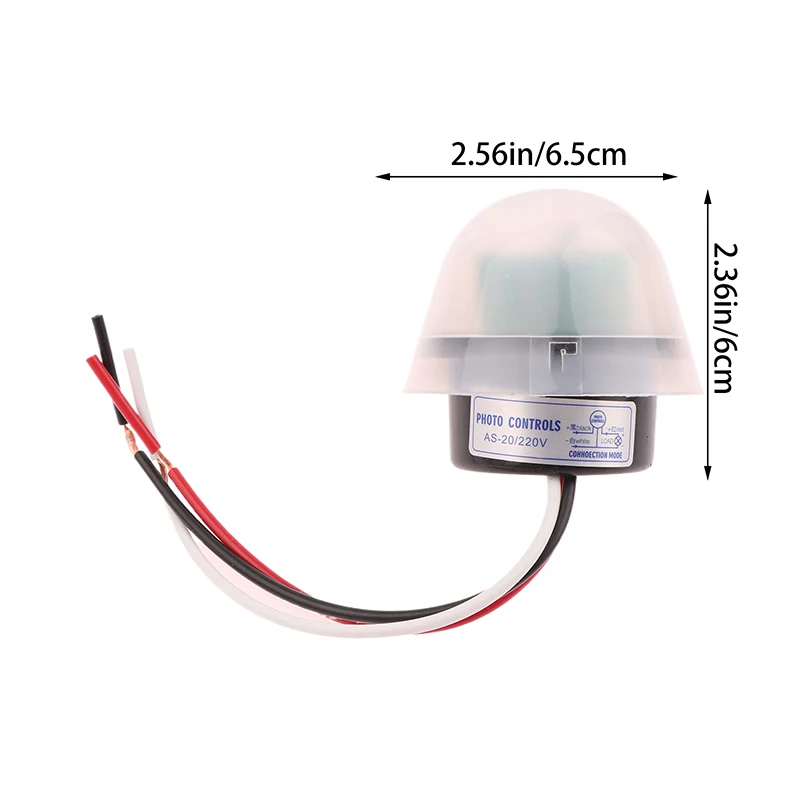 AS-20 автоматический выключатель уличного фонаря с фотоэлементом 220 В 10 А
