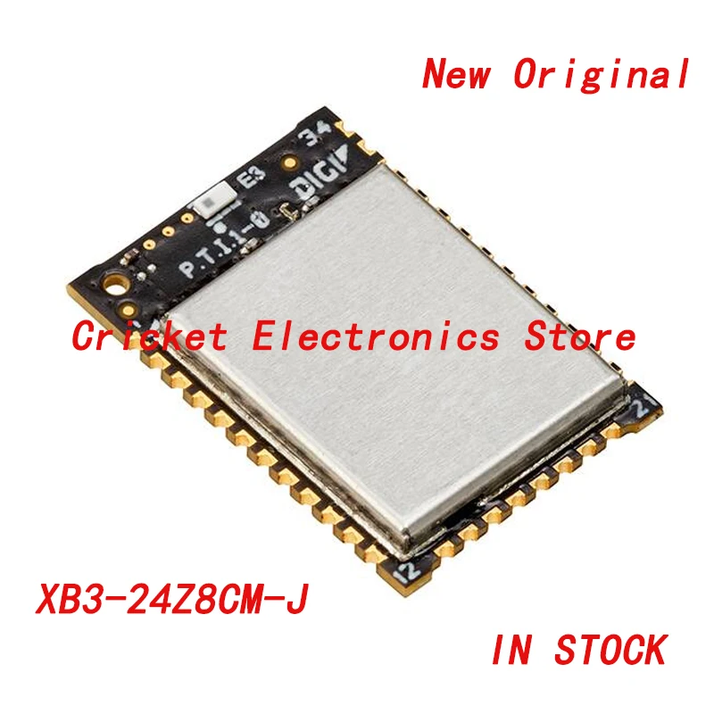 

XB3-24Z8CM-J Zigbee модуль-802.15.4 XBee3, 2,4 ГГц ZB 3,0, Chip Ant, MMT
