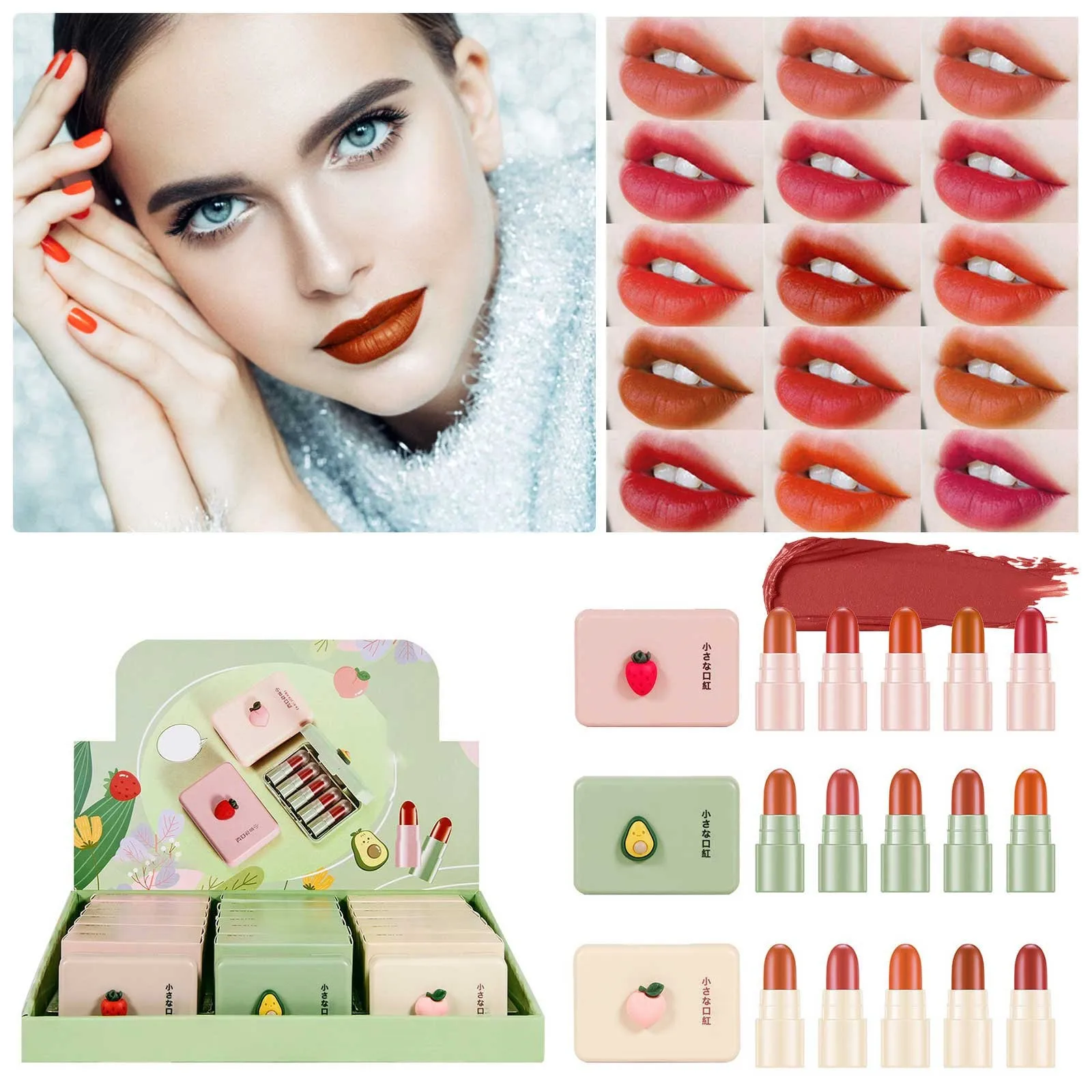 Набор матовой Бархатной Помады