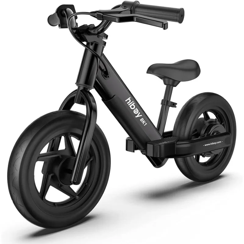 

Hiboy Electric Bike for Kids Ages 3-5 Years Old, 24V 100W Electric Balance Bike with 12 inch Inflatable Tire and Adjustable Seat