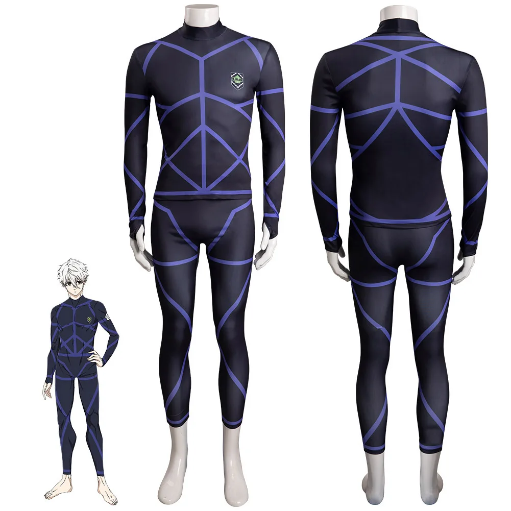 

BLUE LOCK Training Uniform Cosplay Costume Outfits Halloween Carnival Suit Role Play For Male