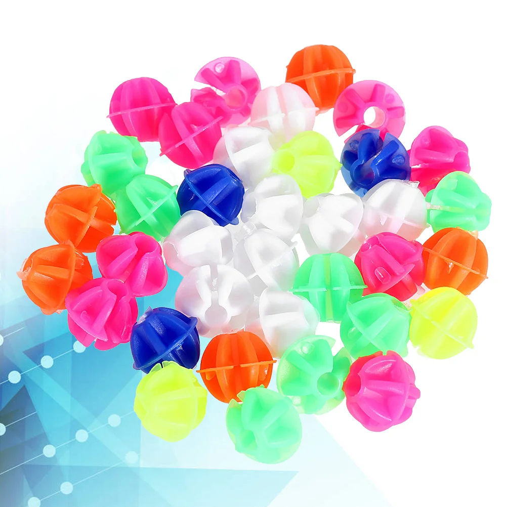 

Bike Beads Spoke Wheel Kids Spokes Light Up Wheels Colors Assorted Luminous Wire Decoration Star Girls Clip Round Bead