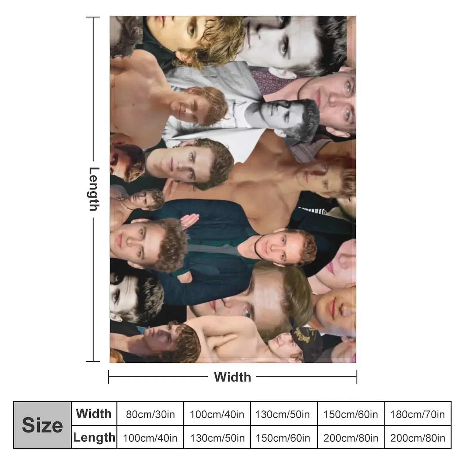 Фланелевое одеяло Hayden Christensen