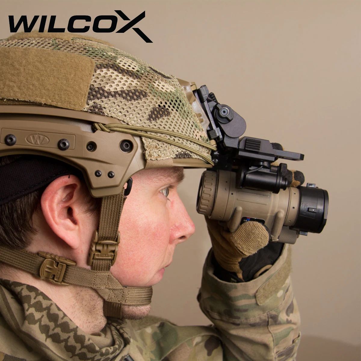 Фото Wilcox Metal L4 G24 L4G24 Держатель кронштейна NVG для PVS15 PVS18 GPNVG18 Goggle Night Vision Stent Skip Fast OPS Детали шлема №3