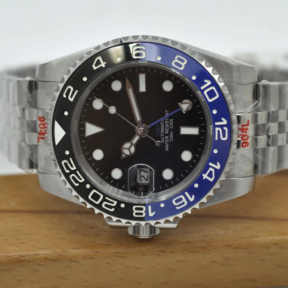 Часы наручные мужские механические с логотипом на заказ светящиеся Брендовые