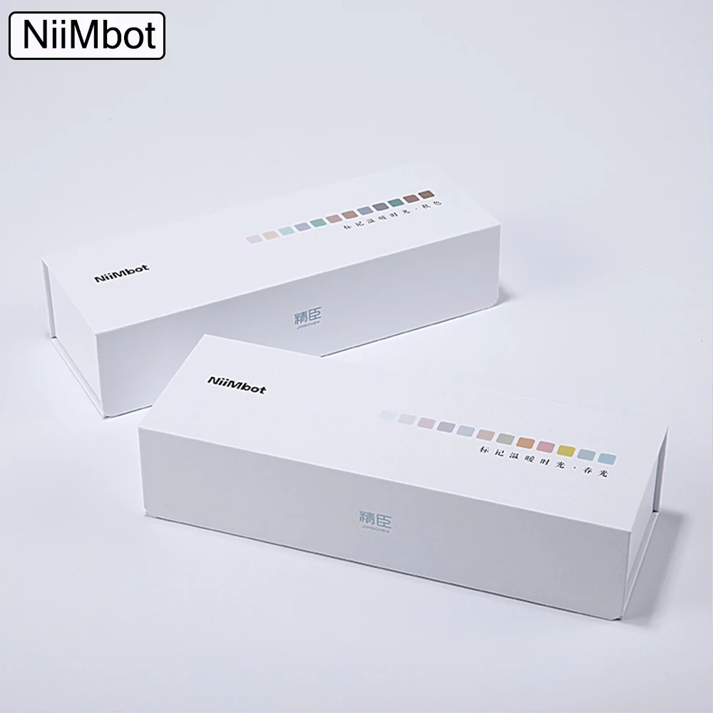 12 рулонов NiiMbot заправка термальная этикетка наклейка рулон бумаги для JingChen Niimbot D11