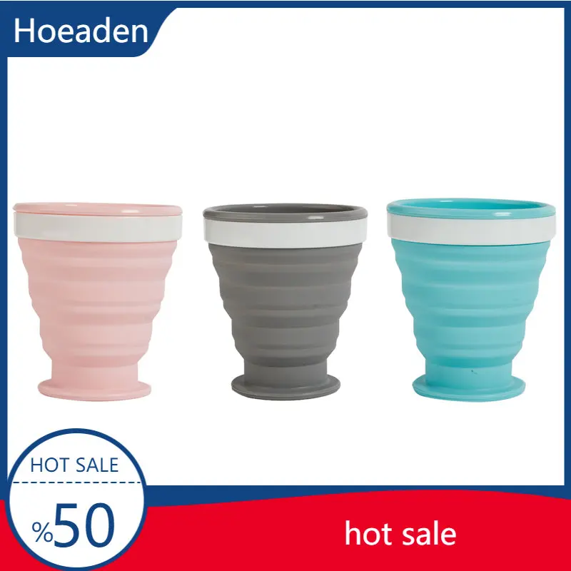 

200Ml Silicone Folding Camping Travel Portable Telescopic Cup Outdoor Water Cup