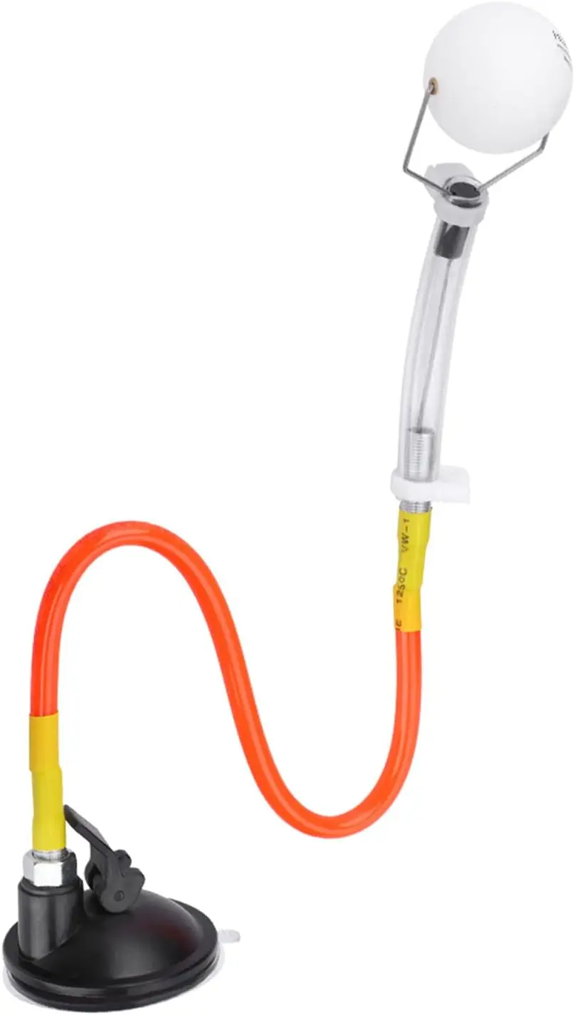 

Treinador de bola de ping pong otário, treinador de bola de ping pong treinador de tênis de mesa de rebote rápido robô