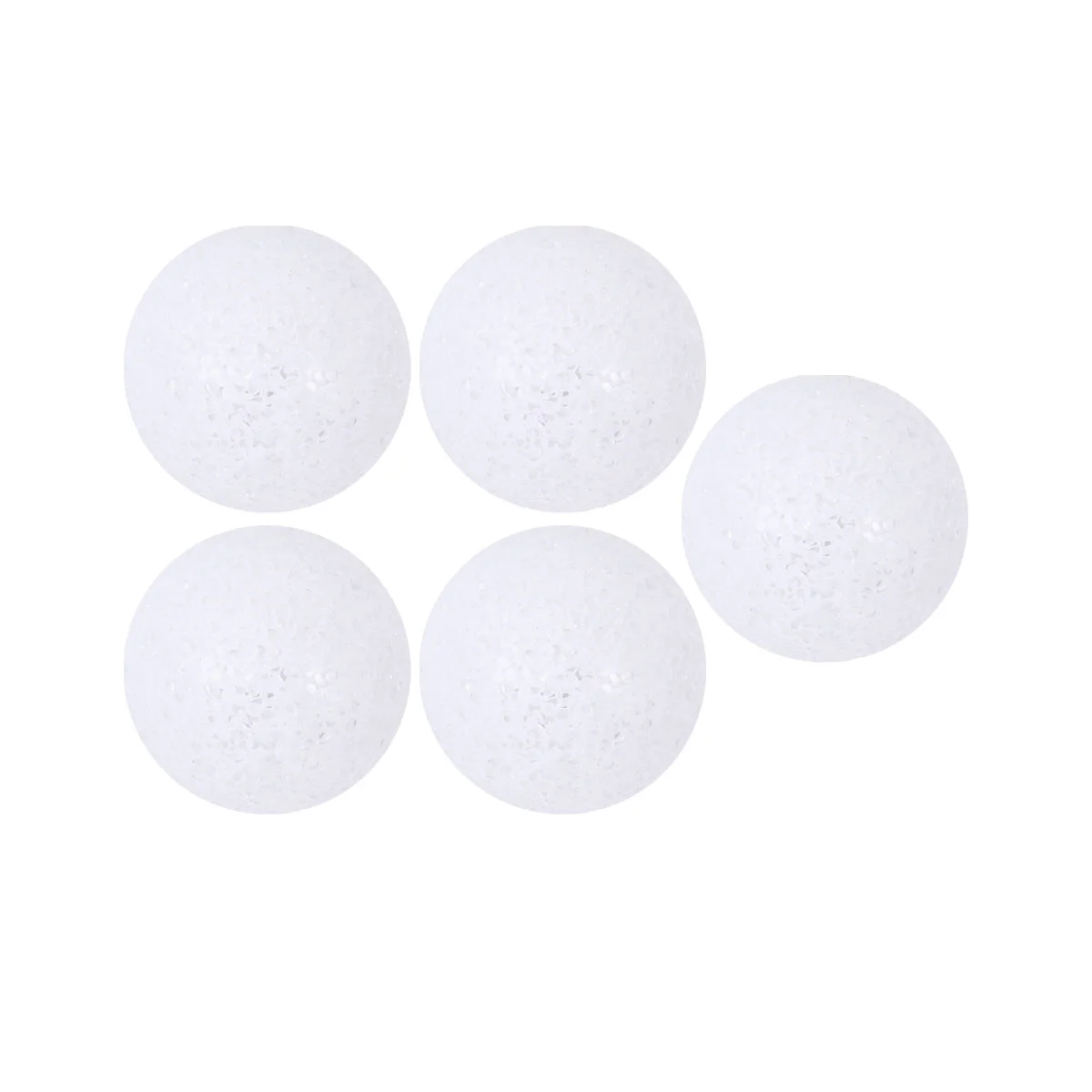 

5pcs Glowing Snowman Funny Portable Adorable Snowman Luminous for Children