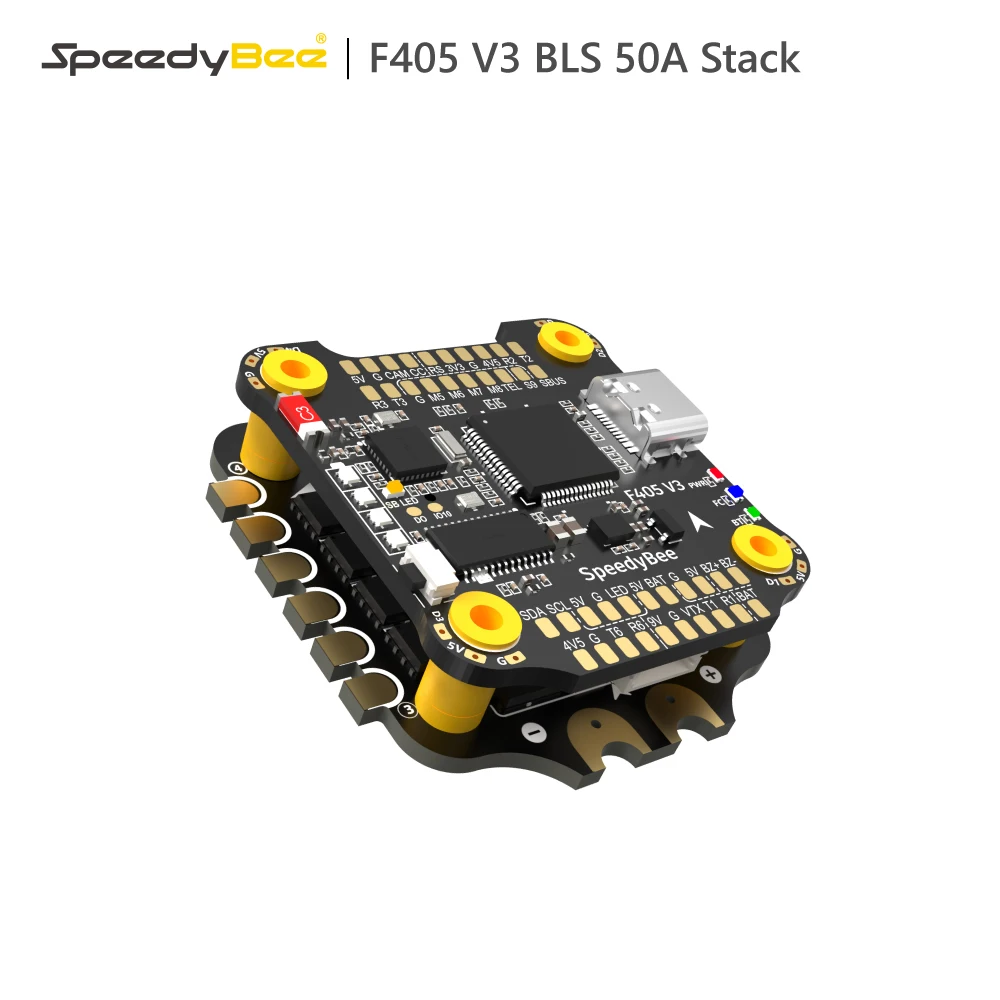 SpeedyBee F405 V3 + 50A BLS 4in1 ESC Stack