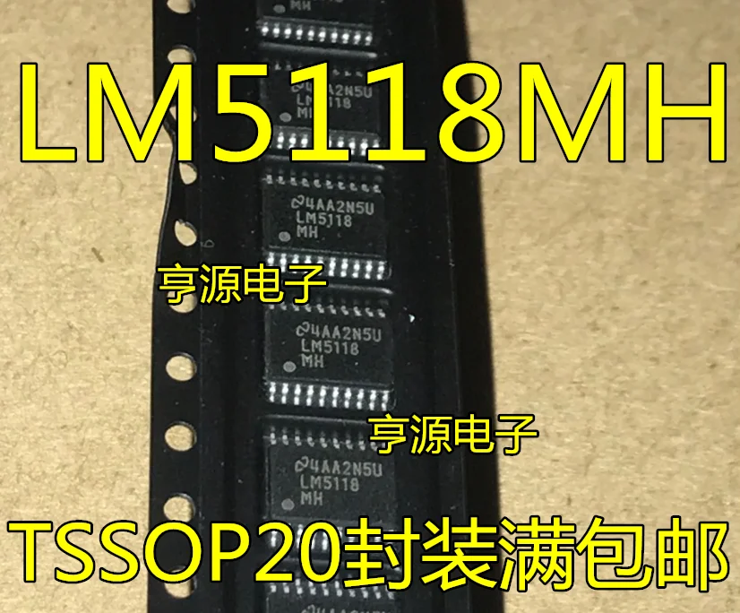 

Free shipping LM5118MHX LM5118MH LM5118 TSSOP20 10PCS