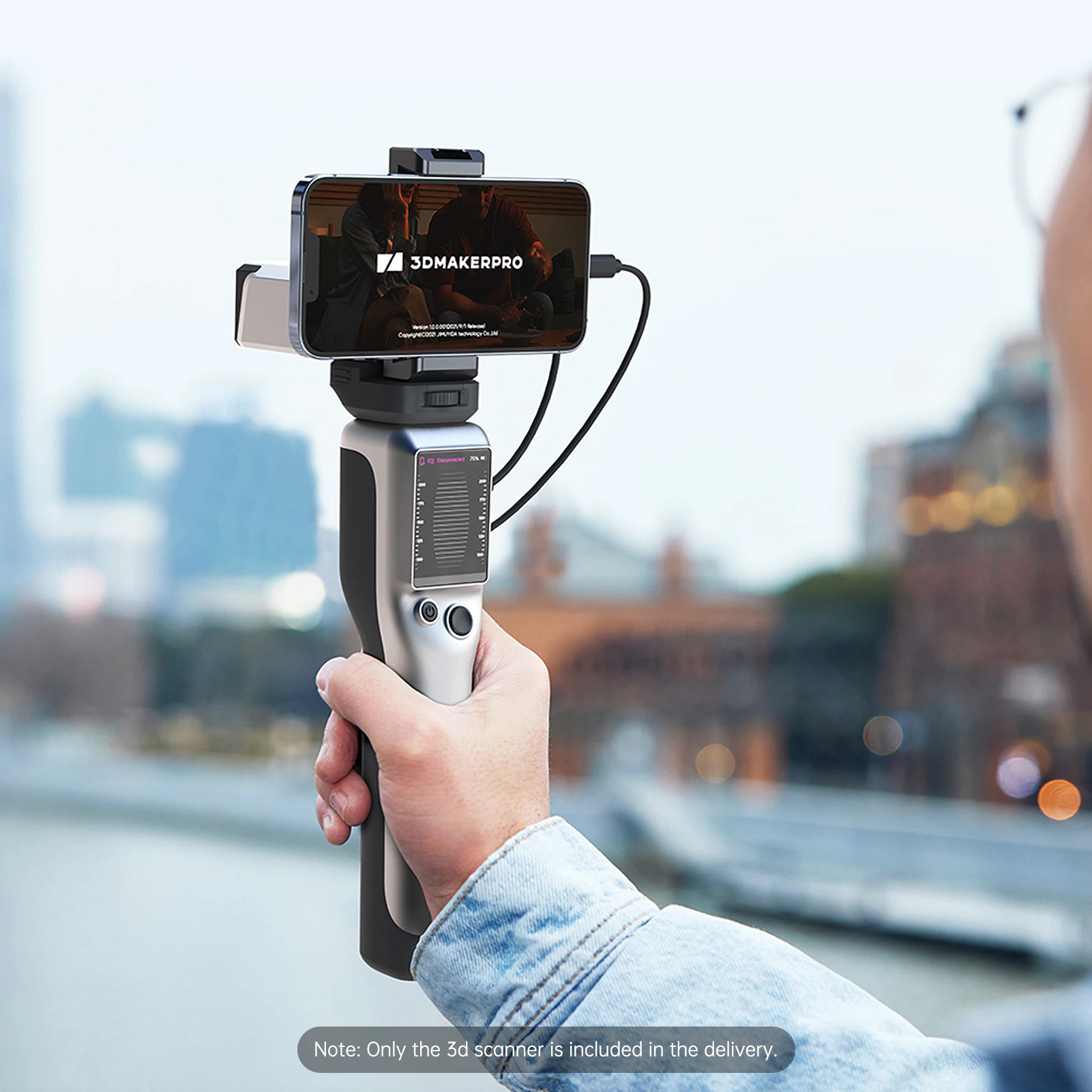 3D-сканер Seal Lite для 3D-принтера с точностью 0,02 мм, подробная ...