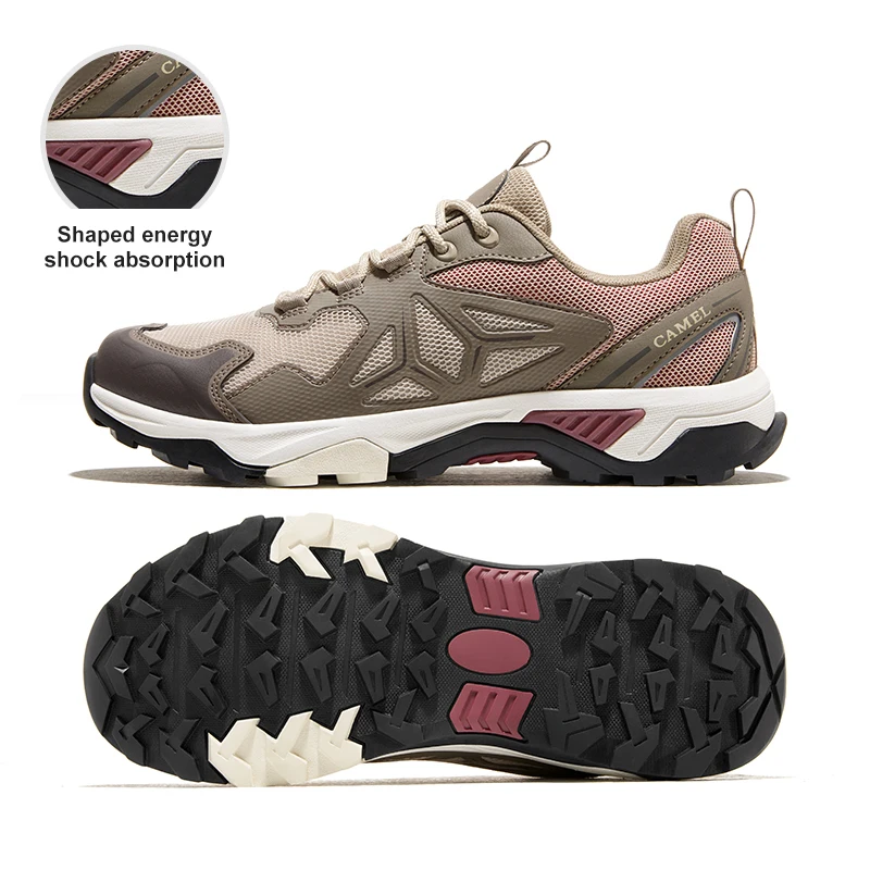 GOLDEN CAMEL Low-top Hiking Shoes Women 2023 Spring New Anti-slip Comfortable Sneakers Cushioning Outdoor Trekking Shoes for Men