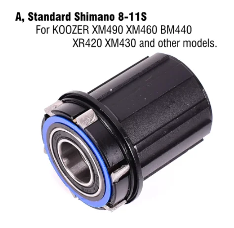 Koozer 12 Speed MS XD HG FreeHub Hub Caps XM490 15/9x100 10x135 MTB Bicycle Converters End Cap Adapter QR THRU Adaptor on - Преобразователь крышки втулки Koozer 12 Speed MS XD HG FreeHub XM490 15/9x100 10x135 для горного велосипеда QR THRU Адаптер.