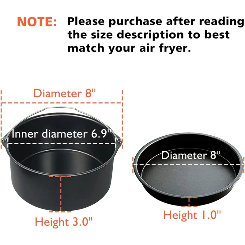 Аксессуары для фритюрниц сковорода пиццы фритюрницы и бочка выпечки тортов