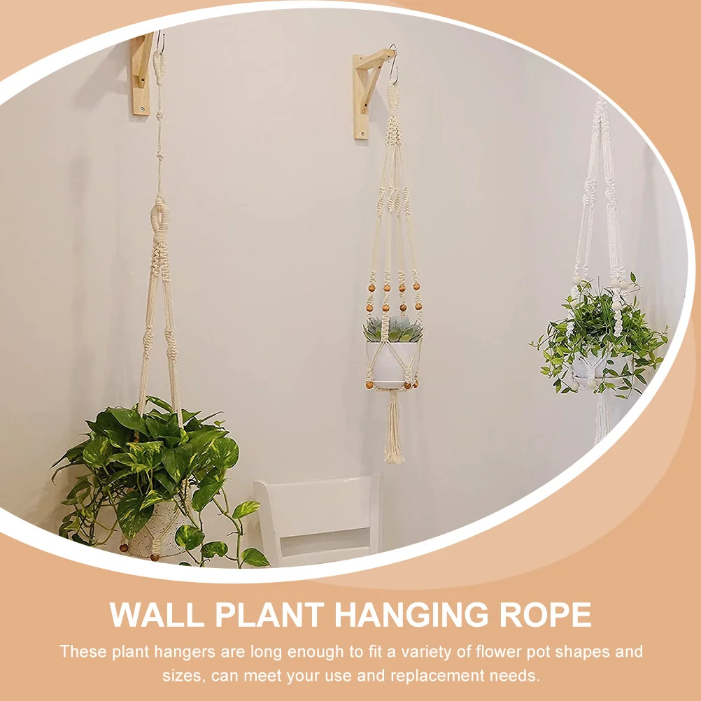 8 шт. удлинитель корзины подставка для комнатных растений вешалка макраме