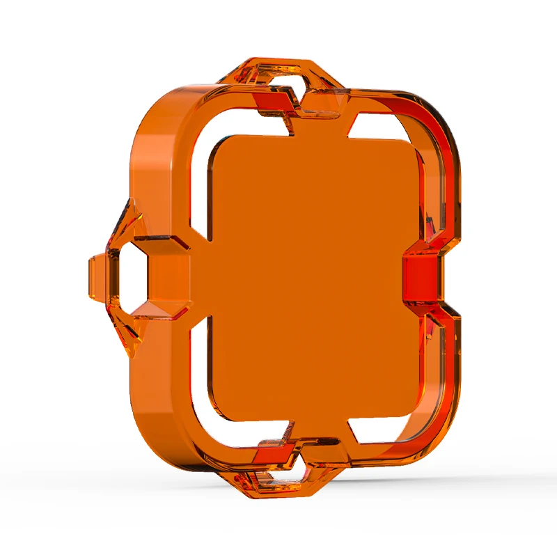 

Автомобильный светодиодный рабочий свет, 12 В, точечный светодиодный светильник с абажуром Hi/Lo Amber DRL, светодиодный рабочий фонарь дальнего света для грузовика Jeep Off Road lada Niva