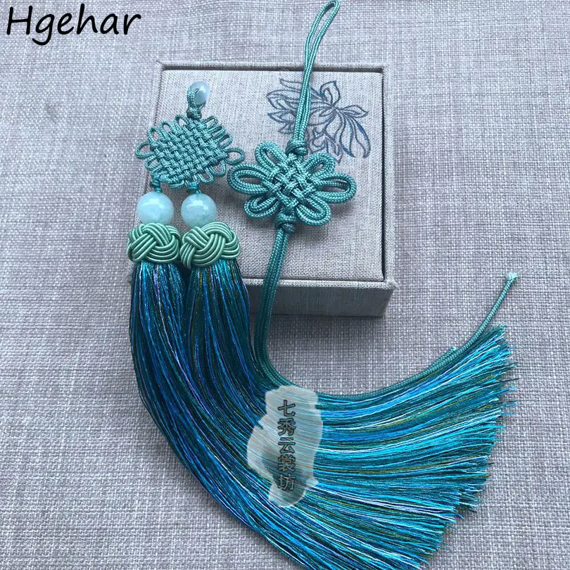 

Tassels Ornaments Chinese Style Traditional Gifts Keychain Fringe Hanging Classic Handicrafts Pendant Gifts for Friend Happiness