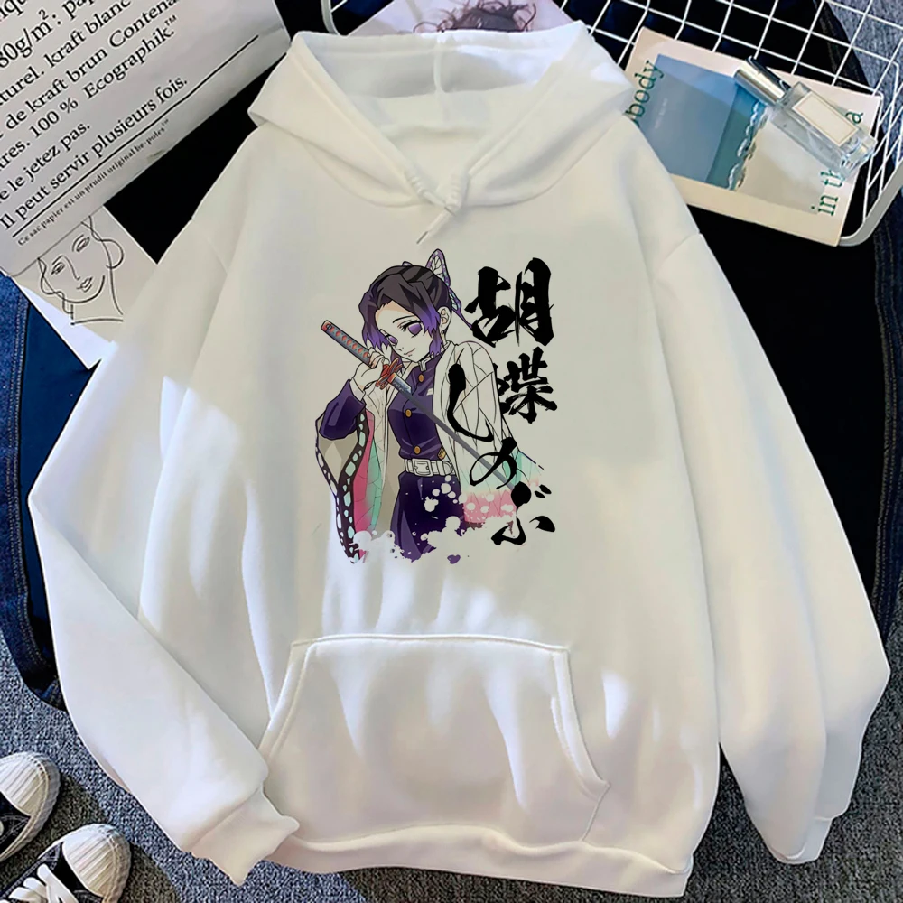 

Demon Slayer hoodies women harajuku 2023 Pullover tracksuit female long sleeve top sweater