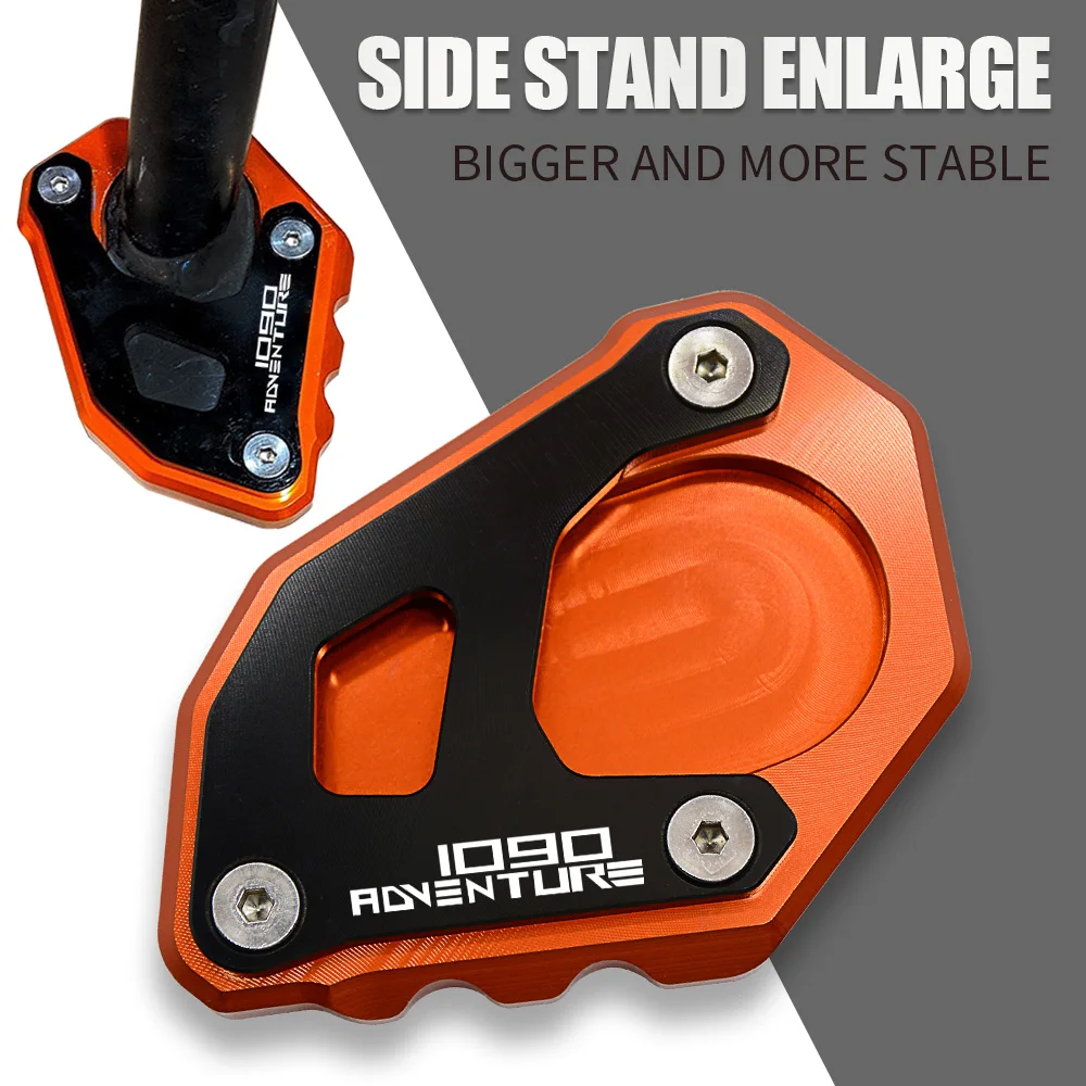 

FOR Adventure 1290 1050 1090 1190 Adventure Motorcycle Accessories Side Stand Enlarger Pad Support extension Side brace assist
