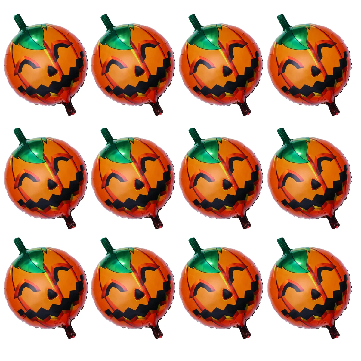 

Balloons Balloonaluminum Decorative Party Childrens Set Ballon Pumpkindecorations Decoration Festival Foil Print Film Printed