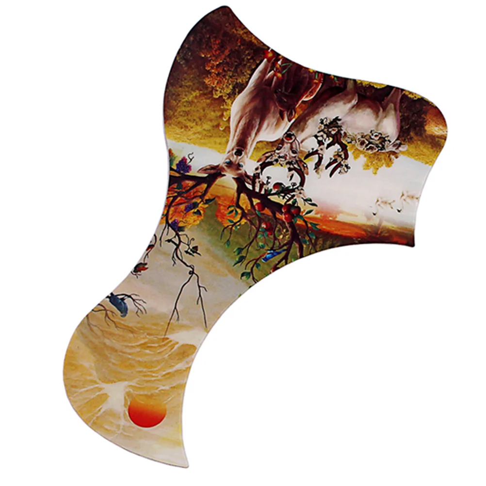 

Pickguard Pickguards Guitar Custom Strat Loaded Acoustic Humbucker Screws Replacement 3 Ply Celluloid Part Accessories