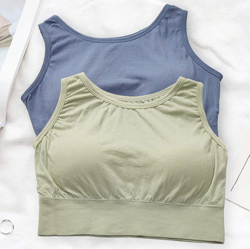 

Sport Bra for Women Yoga Workout Wireless Brassiere Underwear Gym Fitness Crop Top Camisole Push Up Padded Vest Bras Tube Tops