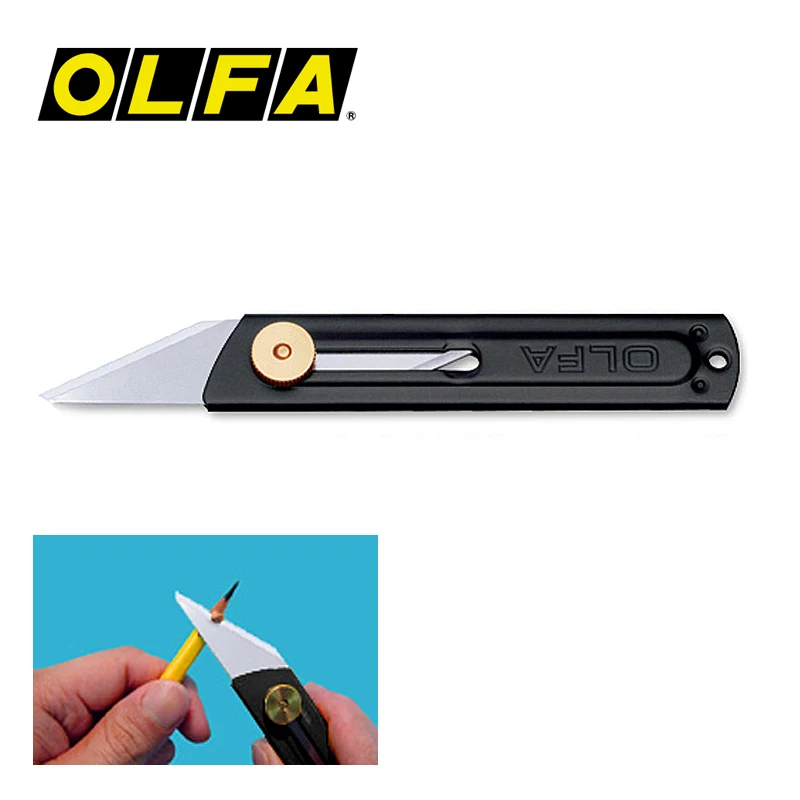 Olfa CK-1 Outdoor Knife Sculpture CKB-1 Stainless Steel Blade for DIY Tool Practical Process Production Model