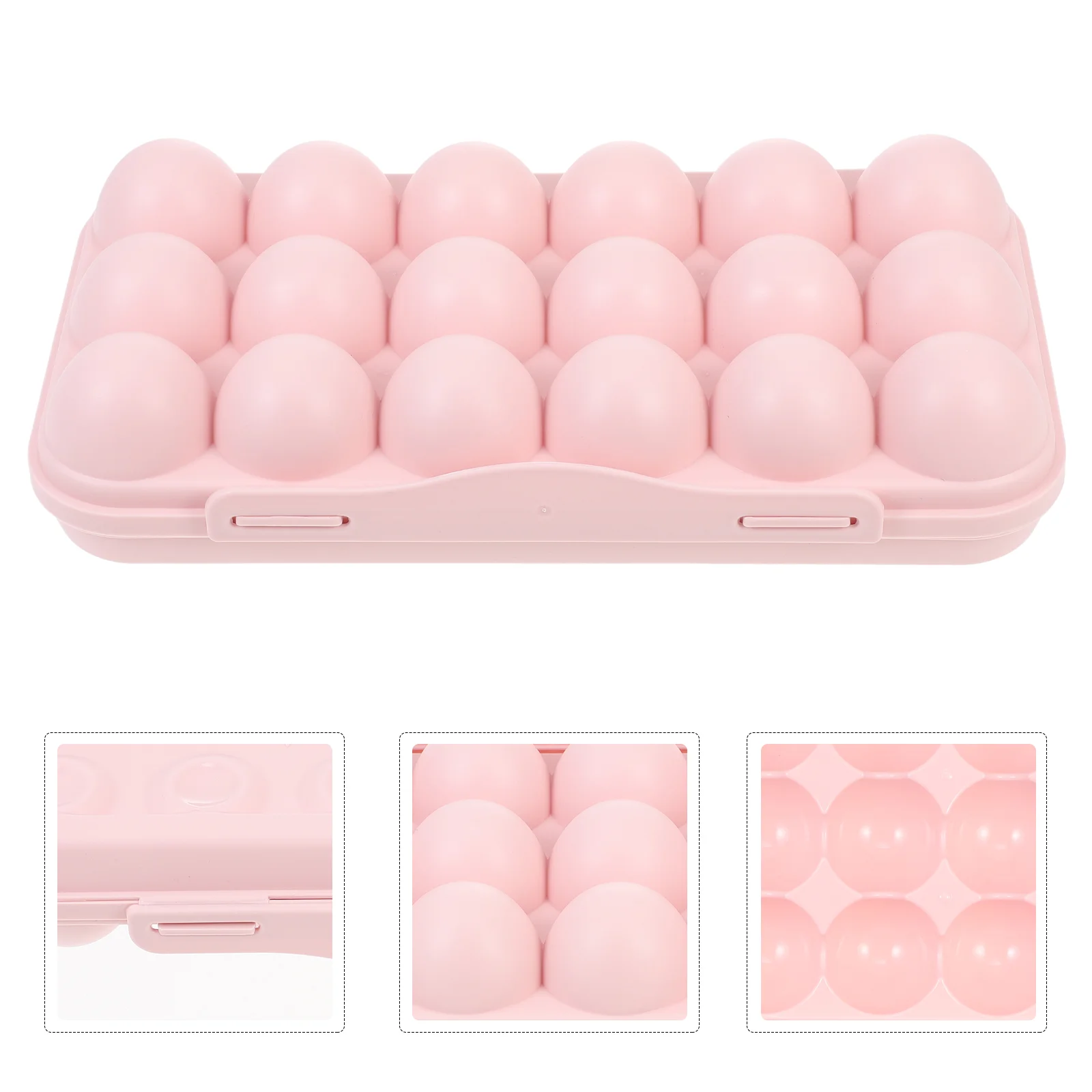 

Egg Holder Tray Refrigerator Storage Fridge Container Box Containers Organizing Organizer Carrier Lid Trays Fresh Carton Case