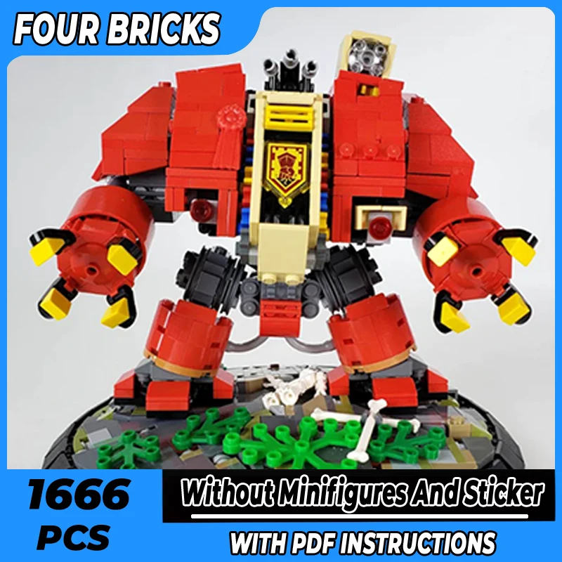 

Конструктор Moc Hammer Warship, тяжелая механизированная конструкция, модульные блоки, подарки, игрушки для детей, сборка «сделай сам»