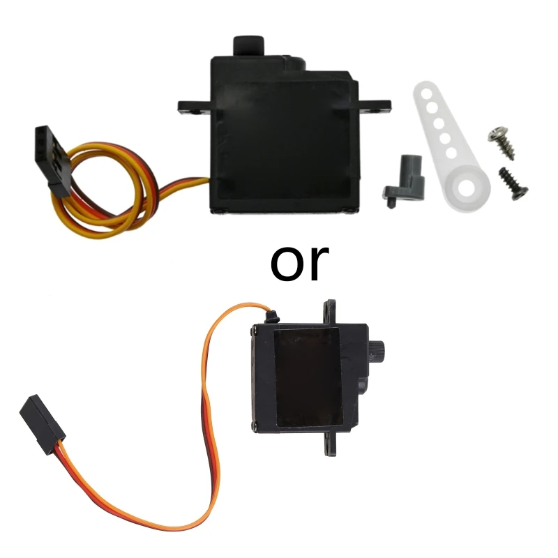 

Мини сервопривод R/C с пластиковой оболочкой, высокий крутящий момент для WPL D12 D42 RC модели дрифта, пикапа, запасные части