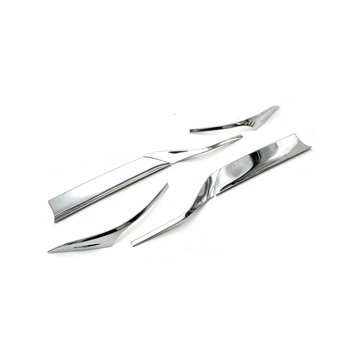 1 комплект хромированная задняя фонарь для передней фары Honda