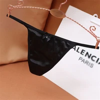 sexy g strings small thong womens underwear low waist bow underpants low waist t pants one line perspective mujer sexy lingerie