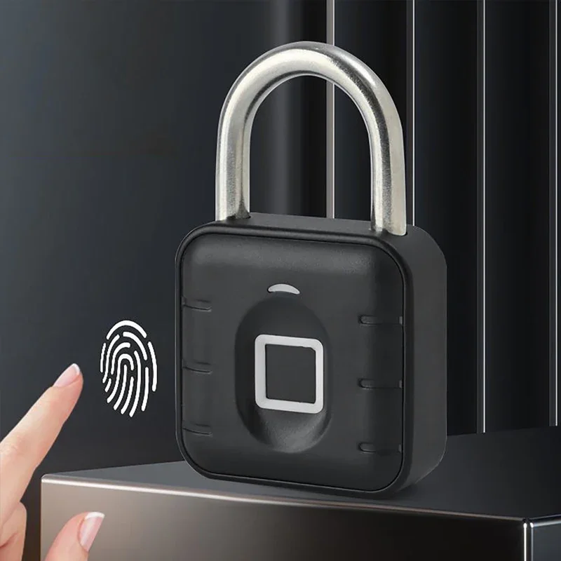 Фото Tuya умный Bluetooth пароль от отпечатка пальца замок водонепроницаемый без ключа безопасность электронная сумка для багажа чехол противоугонный замок №3