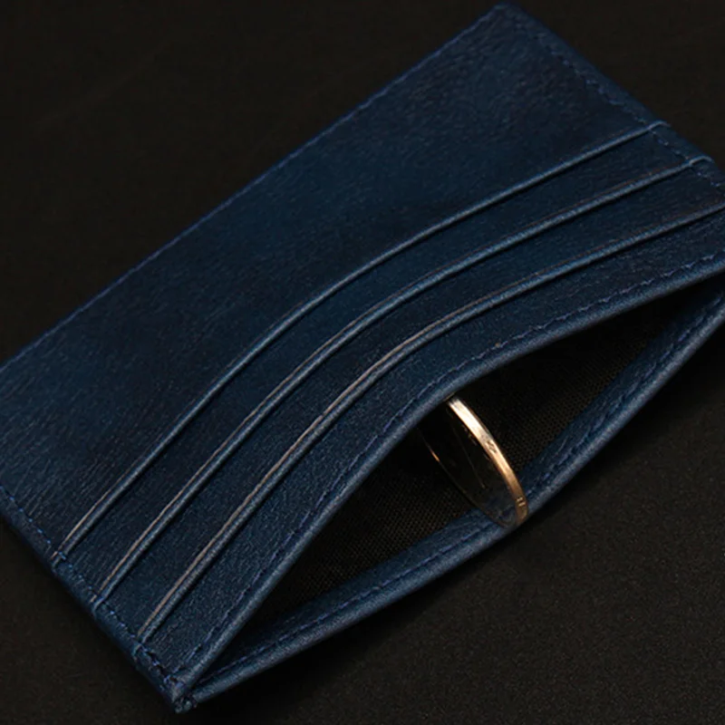 

1Pc Pu Leather ID Card Holder Candy Color Bank Credit Card Box Multi Slot Slim Card Case Wallet Women Men Business Card Cover