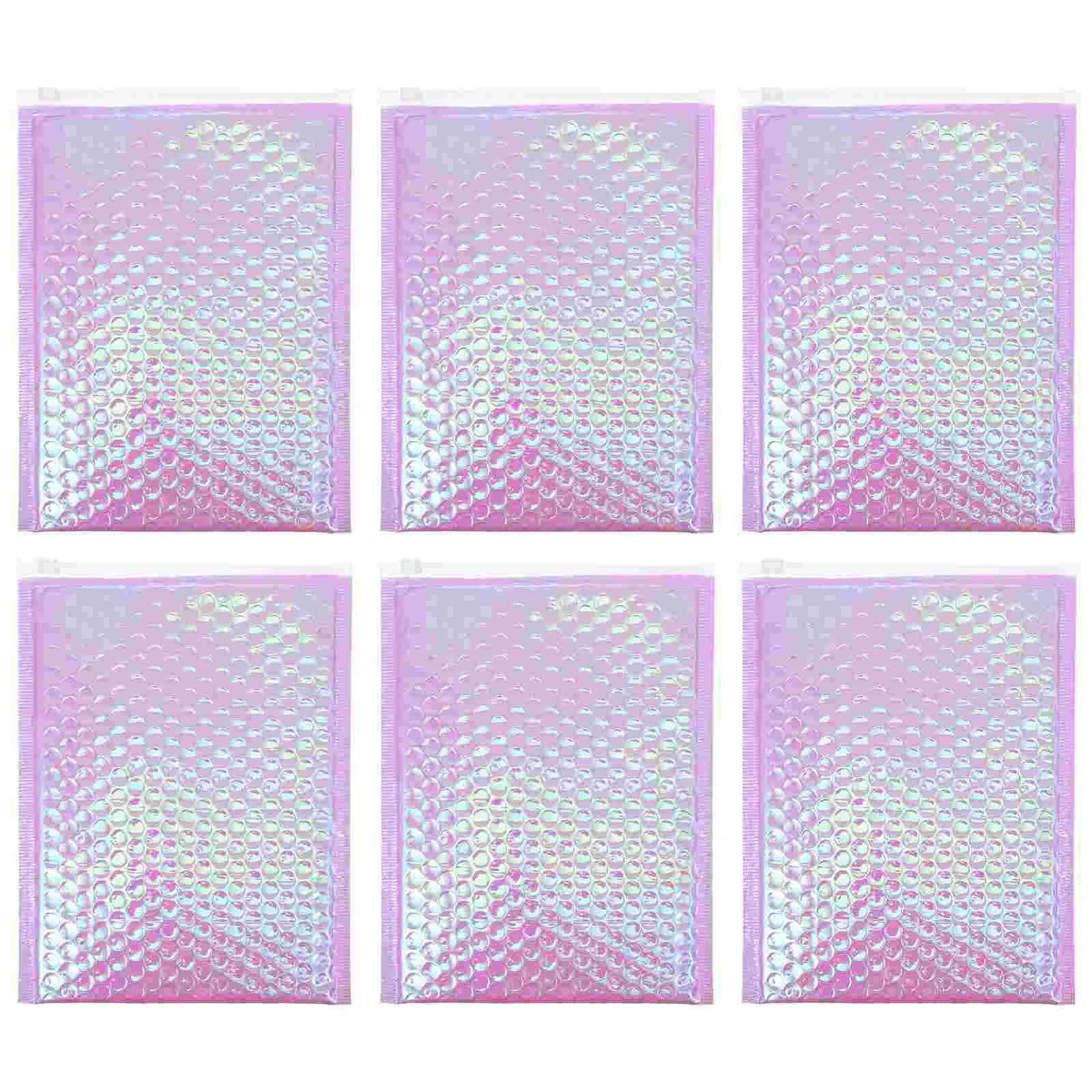 

6pcs Express Shipping Bags Bubble Packaging Bag Office Bubble Envelopes