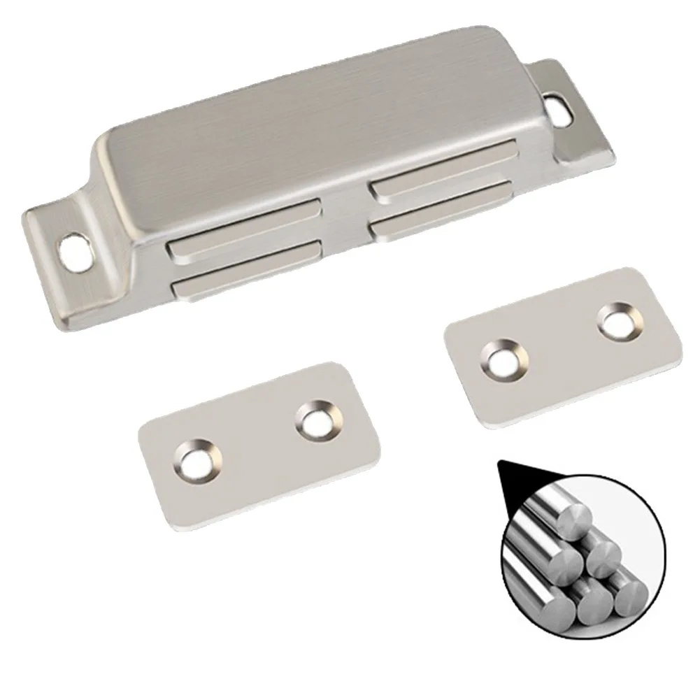 

1pc Best Building & Hardware Magnetic Catch Door Suction Durable High Quality Material Practical Stainless Steel