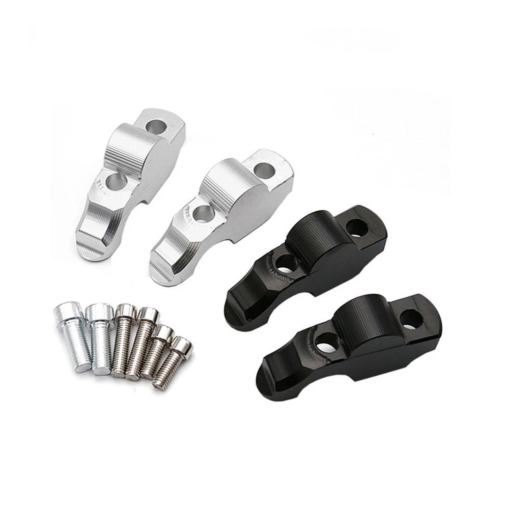 

For BMW S1000R 2015-2016 Moto Handlebar Increase Code Handle Bar Adapter Black Sliver Motorcycle Accessories