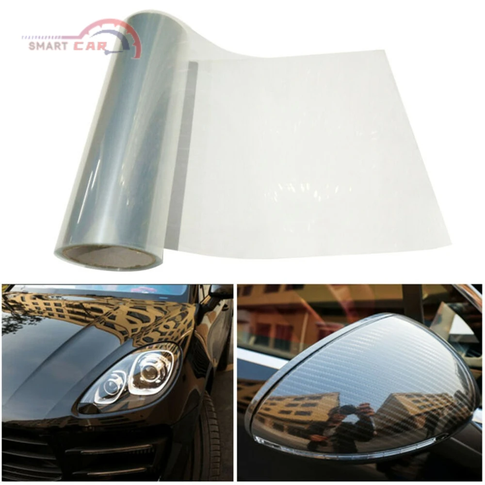 

Wrap Vinyl Film Tint 1 Roll Auto Car Fog Taillight Transparent Removable