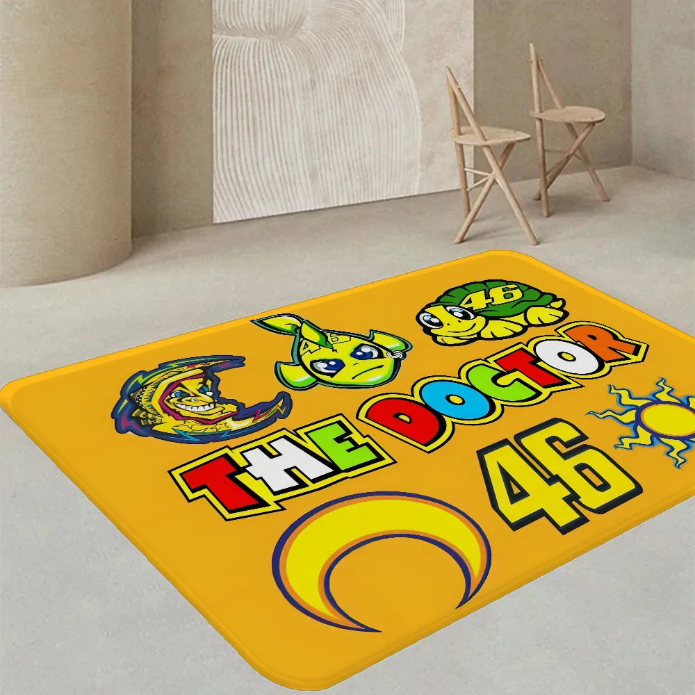 Противоскользящий Напольный Коврик Valentino R-rossis 46 Ковер Из Полиэстера В