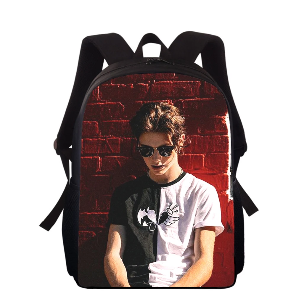 Payton Moormeier Merch 15” 3D Print Kids Backpack Primary School Bags for Boys Girls Back Pack Students School Book Bags