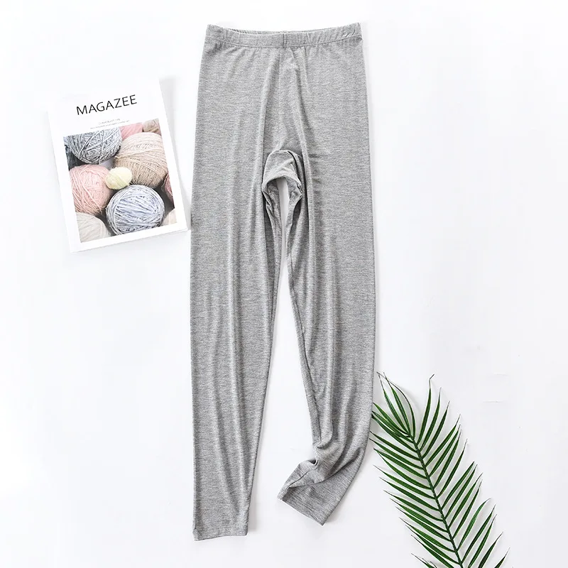 Modal Thermal Underwear Women Winter Clothing Warm Thermo Bottoms Female Autumn Thin Elastic Thermal Long Pants Thermo Leggings