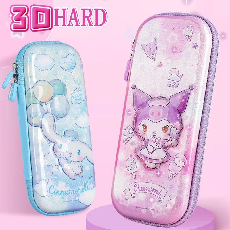 Box Primary School Pencil Bag Cartoon Stationery Box Girls Gift