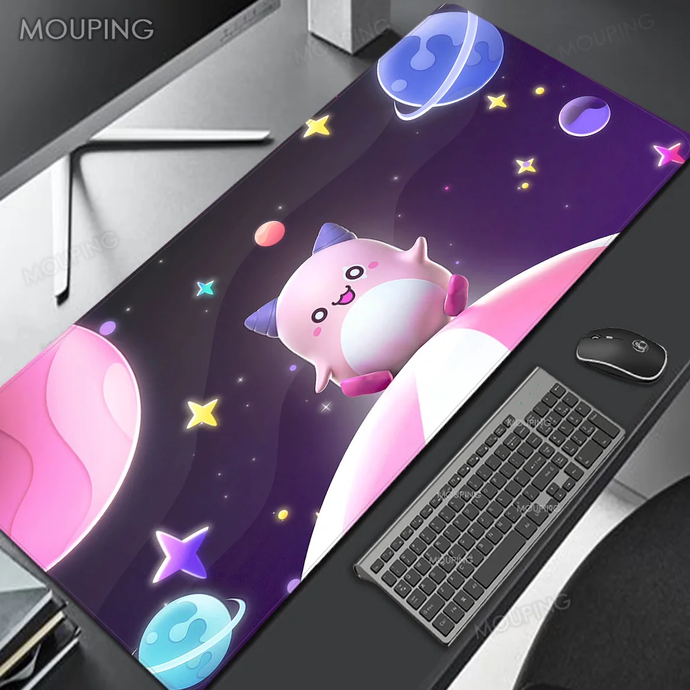 

Art Kawaii Anime Deskmats Japanese Style Art Mouse Pads Computer Case Big Art Office Accessory 900x300 XXL Desk Protector Carpet