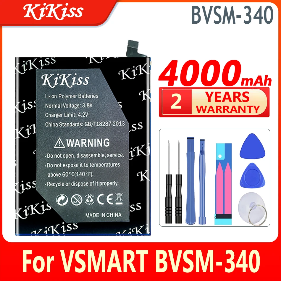 

Аккумулятор 4000 мАч KiKiss BVSM340 для смартфонов