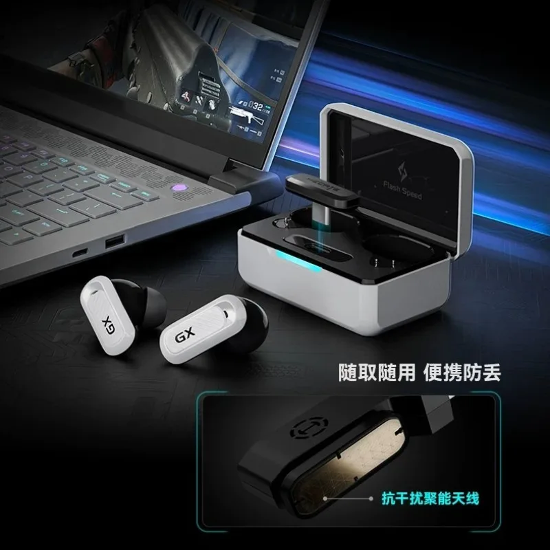 Фото Новые беспроводные Bluetooth-наушники Edifier GX03 Ultra с шумоподавлением ANC и ENC, Bluetooth 6.0, игровые наушники-вкладыши, подарки №2