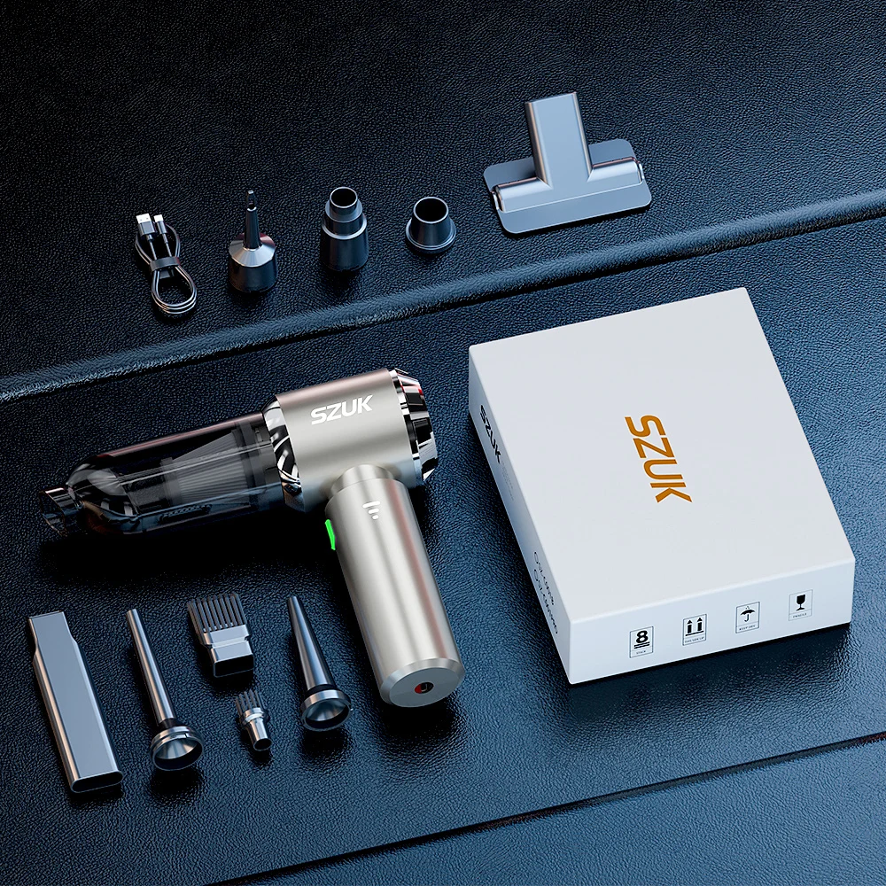 

SZUK C012 985000 Pa Автомобильный пылесос Портативный ручной беспроводной сильный всасывающий автомобильный пылесос Чистящая машина Мини-пылесос пылесос автомобильный пылесос беспроводной автомобильный