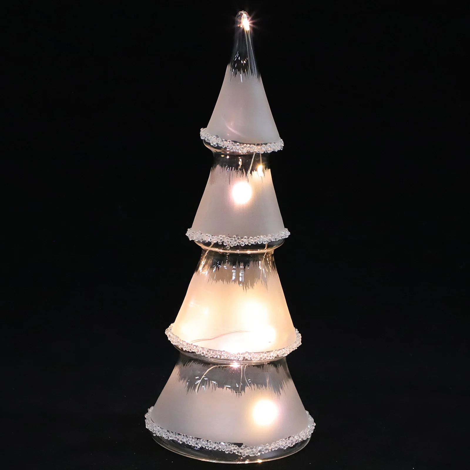 

Decorative Lights Night Adorn Xmas Luminous Tree Tabletop Decoration Design Lamp Desktop Showcase Decorations