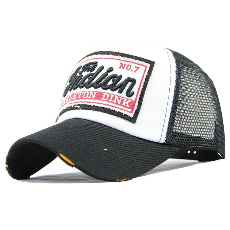 

Fashion Letter Embroidery Baseball Cap For Men Women Summer Breathable Mesh Snapback Hat Unisex Hip Hop Trucker Bone Gorras