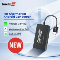 2 in 1 carlinkit apple carplay wireless android auto usb adapter mirrorlink tv box ios 16 for aftermarket android head unit new